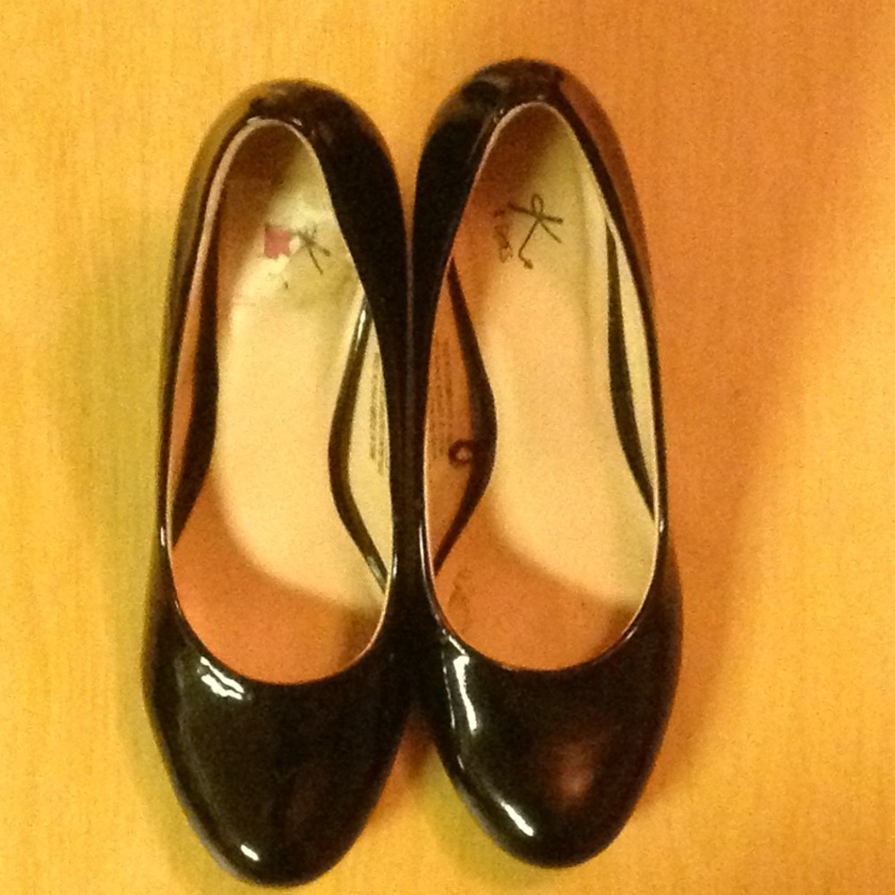 K Shoes Black Heels